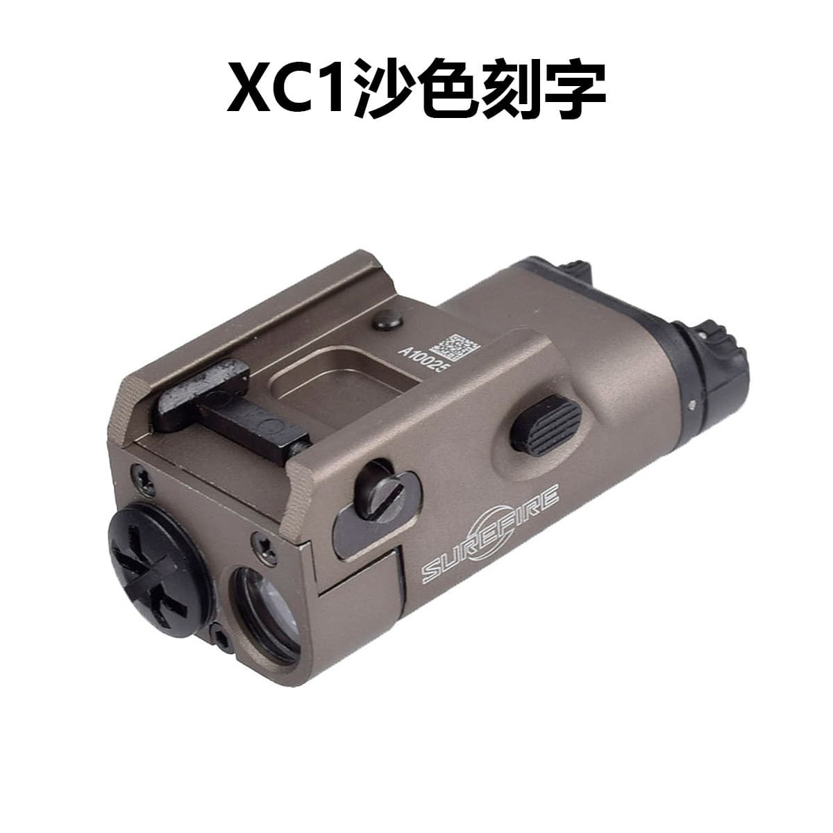 XC1/XC2 Tactical Flashlight Glock Underbarrel Rail LED Flashlight Helmet Light Handheld Portable