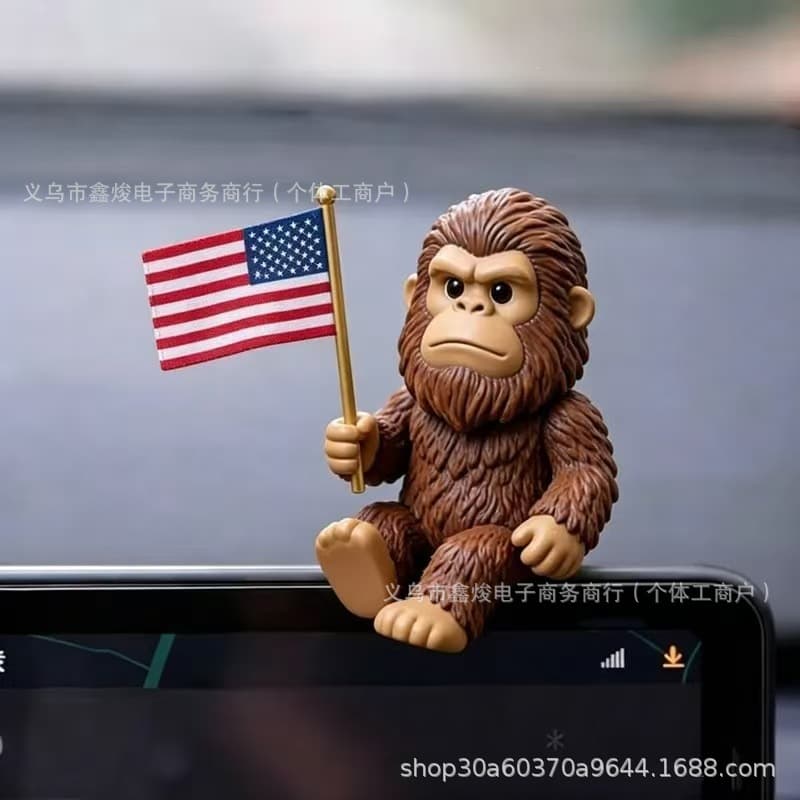 New Little Bigfoot Desk Buddy - Bigfoot Car Desktop Creative Decoration