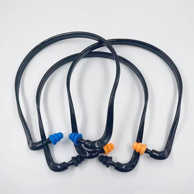 Christmas tree-shaped headband earplugs, anti-snoring noise reduction earplugs, anti-noise swimming industrial factory earplug accessories.