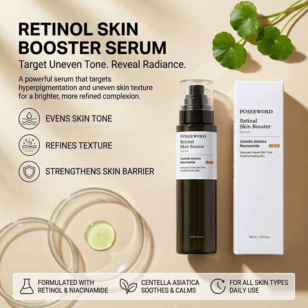 Retinal Skin Booster Serum Hydrating and Moisturizing
