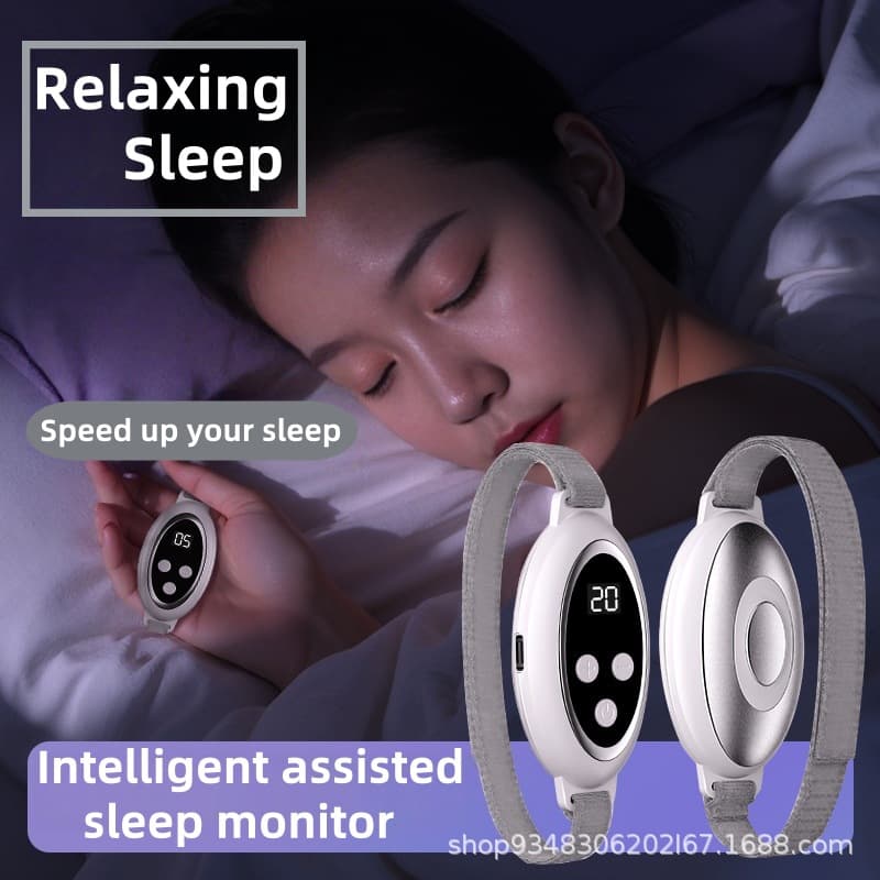 Cross-border New Sleep Aid Device, Low-frequency Pulse Stress Relief, Portable Charging Model for Emotional Soothing