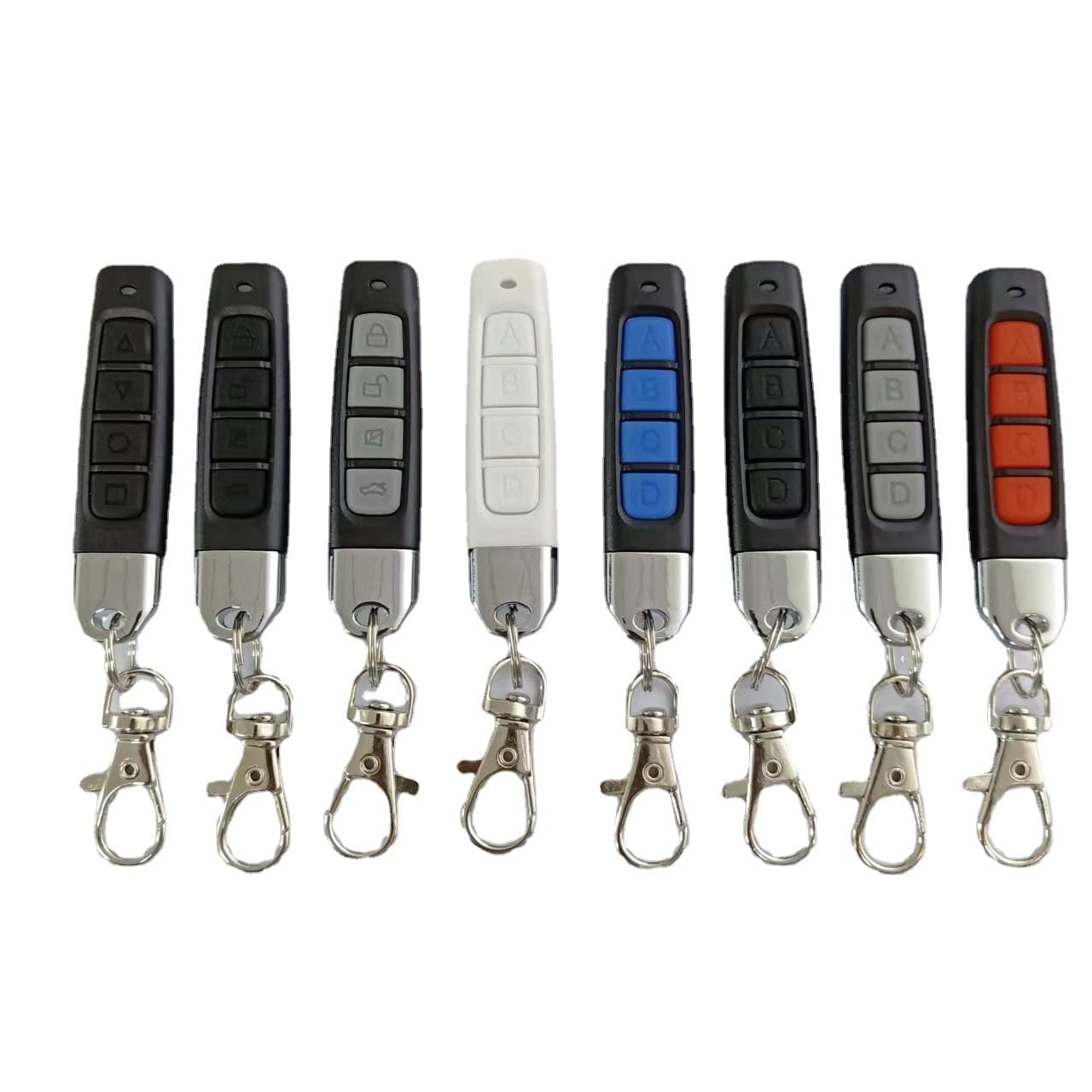 Cross-border e-commerce 433M copy remote control, pinky finger cloning key copying roller shutter garage door wireless remote control
