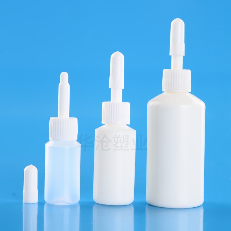 Ink Bottle Plastic Dropper Bottle Perfume Bottle Pigment Packaging Bottle Pointed Tip Bottle Stamp Pad Ink Bottle Glass Liquid Bottle
