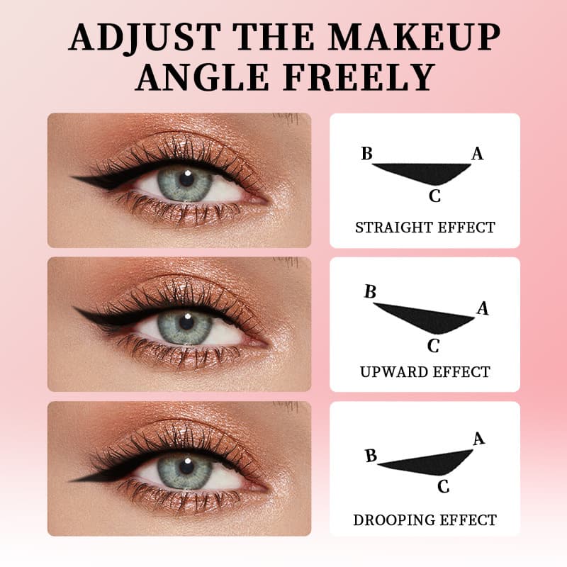 Cross-border CosSkin One-Stamp Eyeliner Stamp Pen Long-lasting Colorful Non-smudge Eyeliner Stamp Wholesale