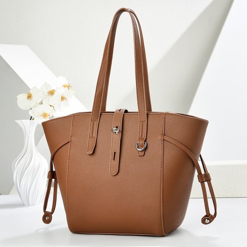 New Tote Bag Women Large Capacity Commute Shoulder Handbags Women Simple Casual Premium Tote