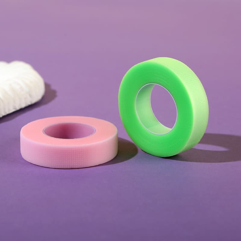 Colored PE tape for grafting eyelashes, isolation tape for grafting eyelashes, special eyelash tape for beauty salon eyelashes