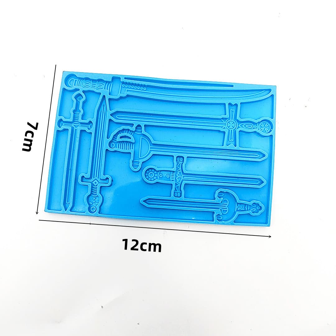 Cross-border Resin Crafts DIY Bookmark Resin Mold, Ancient Style Bookmark Silicone Mold, Creative Bookmark Mini DIY