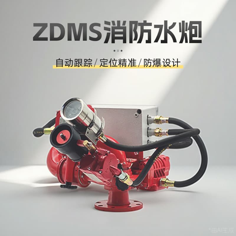 Hongxiao Safety High-Capacity Automatic Fire Water Cannon Auto-Targeting Jet Fire Extinguishing System Custom Explosion-Proof from Drawings