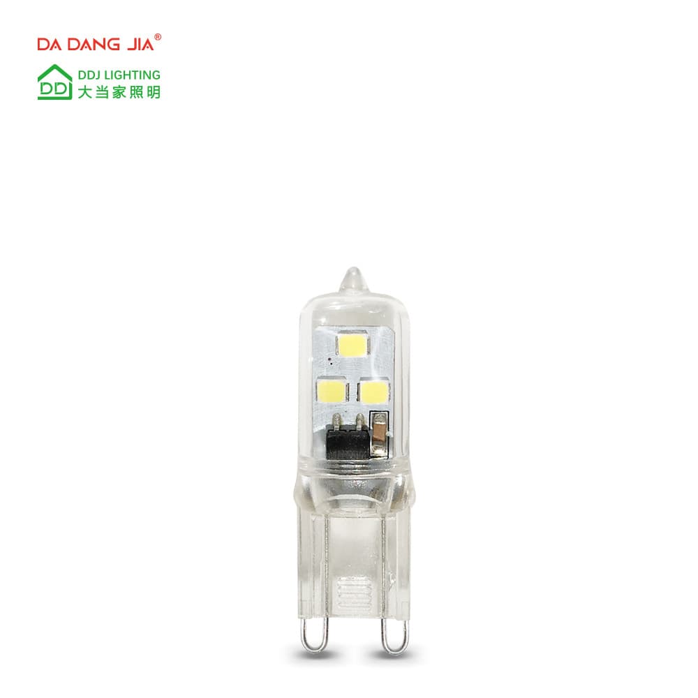 G9 1W 10 Lumen Dimmable LED Crystal Corn Light