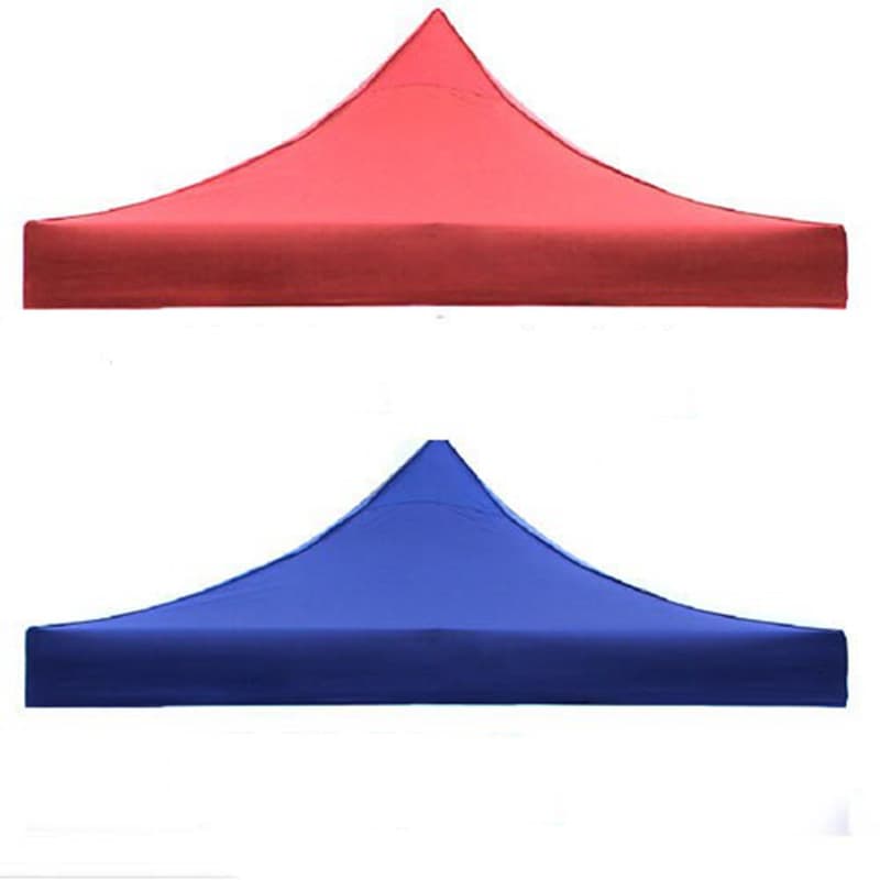 2x2 thickened corner umbrella cloth with custom logo printing, foldable tent fabric, 3x3 awning wholesale.