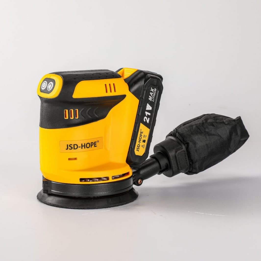 Rechargeable Lithium-Ion Orbital Sander Sandpaper Sander Woodworking Grinding Handheld Polishing Machine