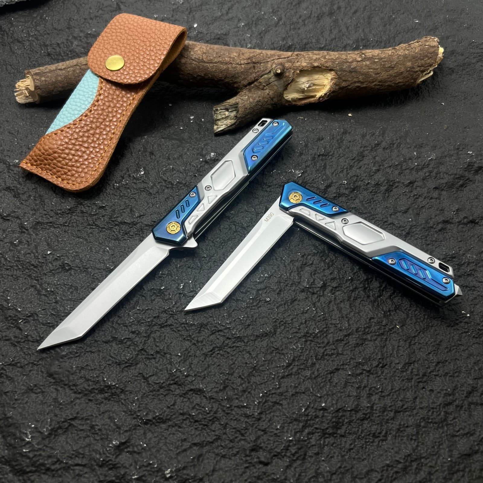 Outdoor portable folding knife, high hardness camping outdoor survival folding knife, household fruit knife, multi-purpose knife