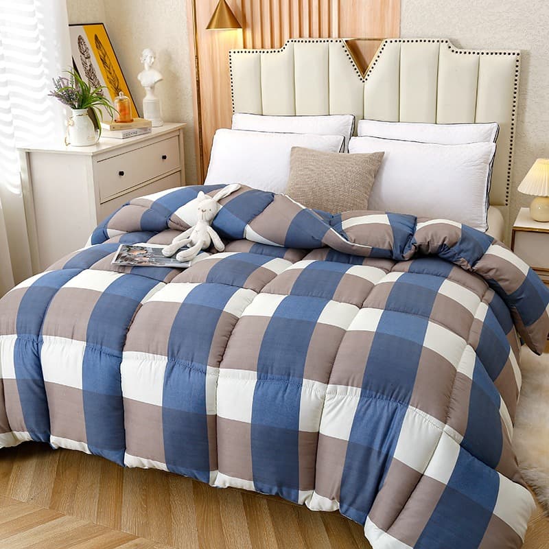 New winter quilt, thickened warm cotton quilt core, suitable for all seasons, student dormitory, single spring and autumn quilt.