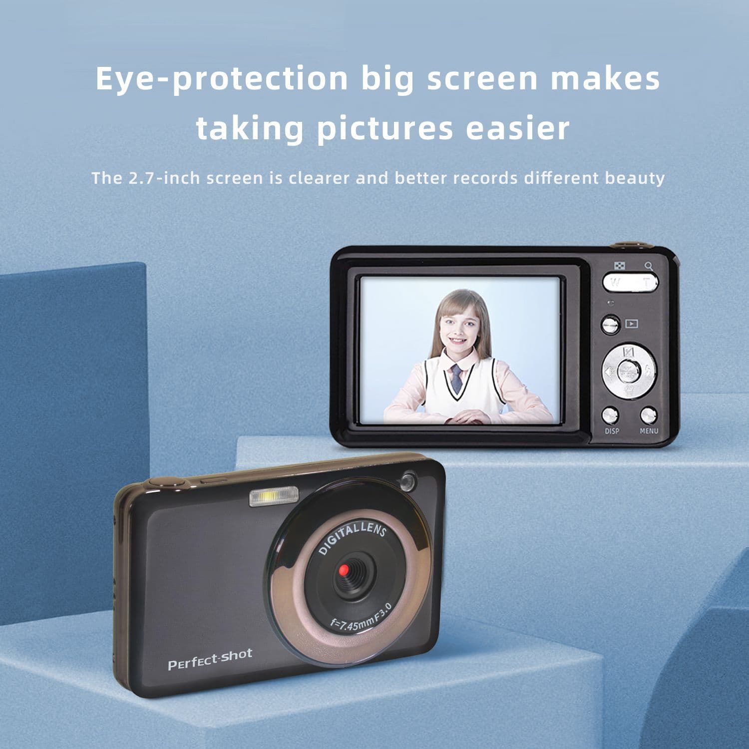 2.7-inch Ultra-thin 48MP Student Camera HD Digital Camera Kids Camera New