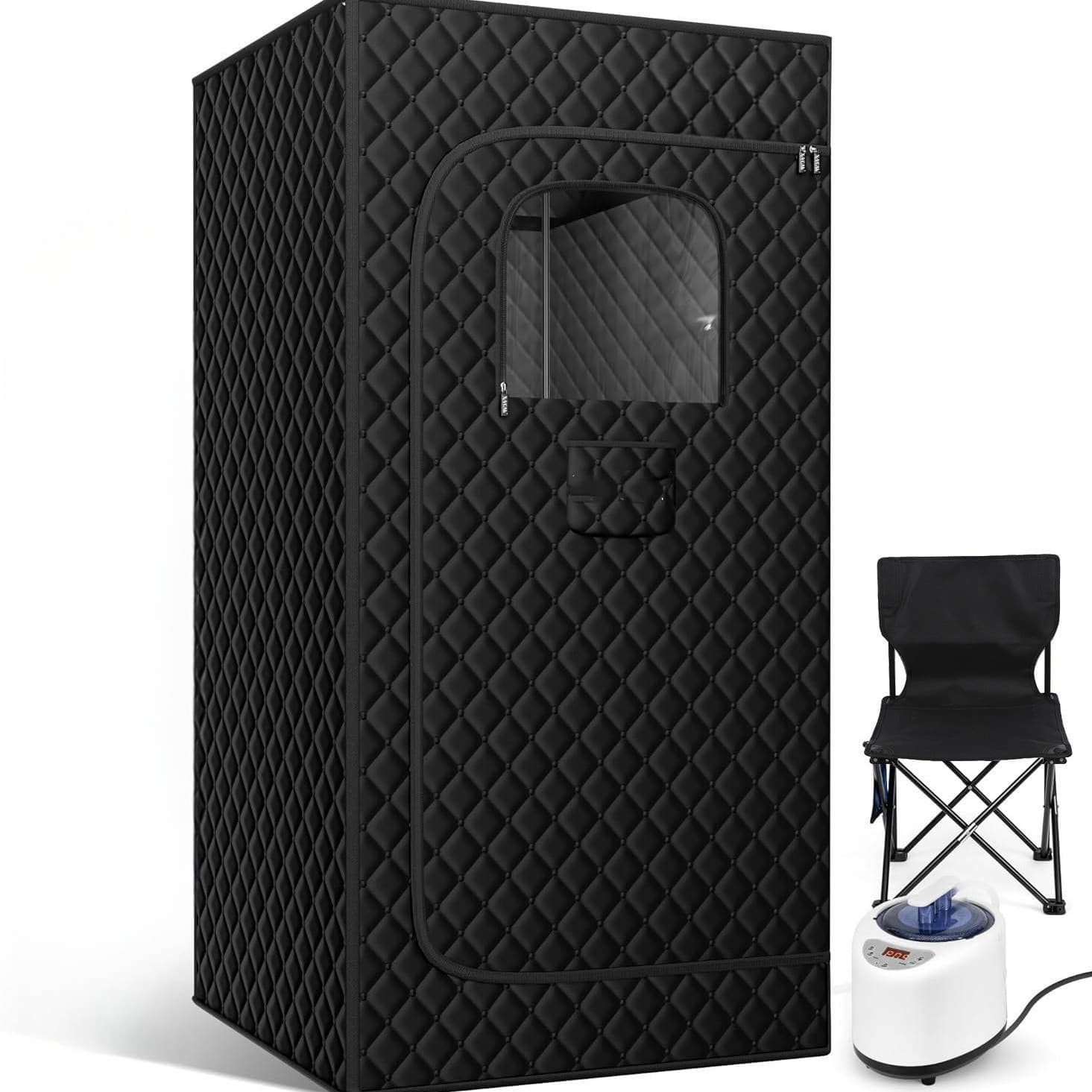 Cross-border Sweat Steam Box Household Stand Model Portable Full Body Sauna Room Steamer Sweat Steam Room Steam Type Sauna Bath Box