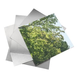 Acrylic Mirror Panel PMMA Mirror Sheet PS Silver Mirror Backing Adhesive Laser Cutting Processing Decorative Mirror Safety Mirror Organic
