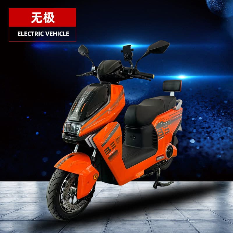 New Cross-Border Export Brushless Electric Motorcycle Long-Range Battery Scooter Commuter Electric Motorcycle Factory