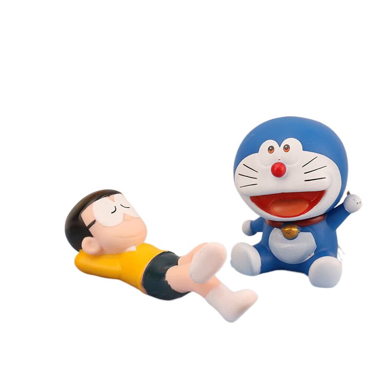 Vinyl Nobita Sleeping Lying Pose Figure Model - Doraemon's Friend Nobita Doll Ornament Decoration
