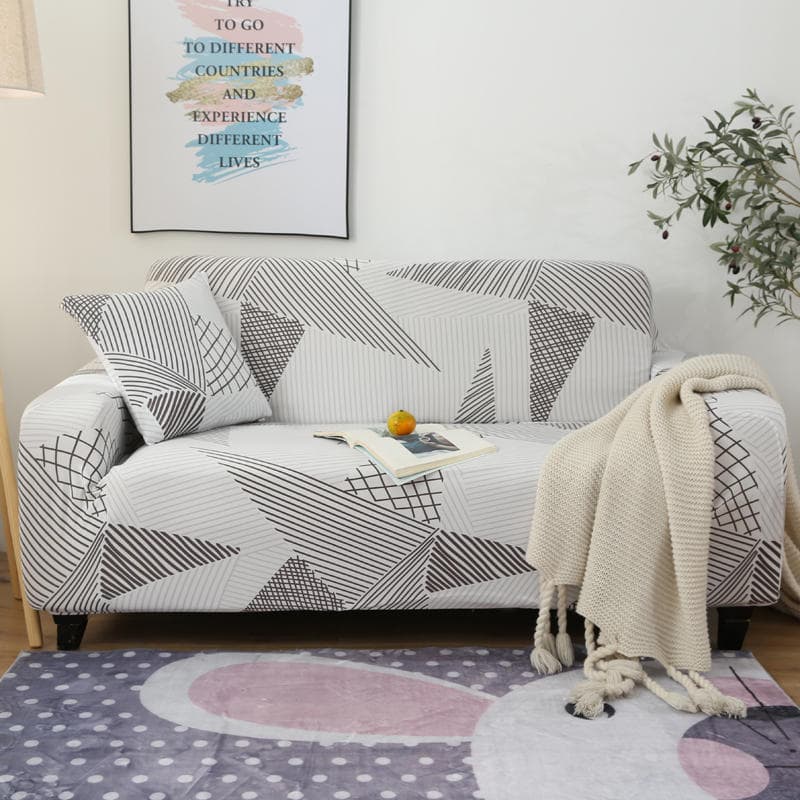 Cross-Border Nordic Stretch Knit Full-Cover Sofa Cover Dust-Proof Non-Slip Fabric Lazy Sofa Cover Manufacturer