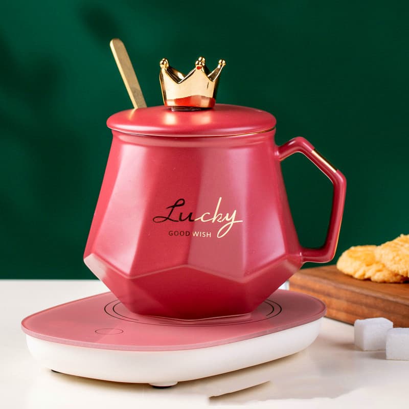 Reheatable Mug Comforter Set Company Gifts Printable 55 Degree Warm Drinkware from China Household Appliance Electric Cup