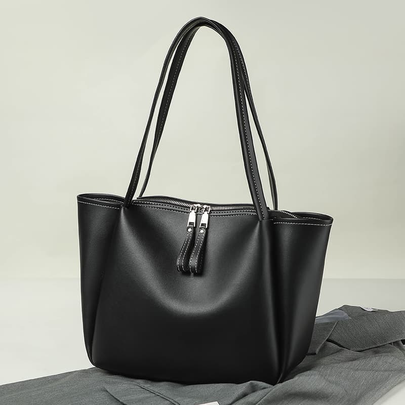 Tote Bag Women 2025 New Style Cross-Border Soft Leather Handbag Large Capacity Shoulder Bag Women Bags