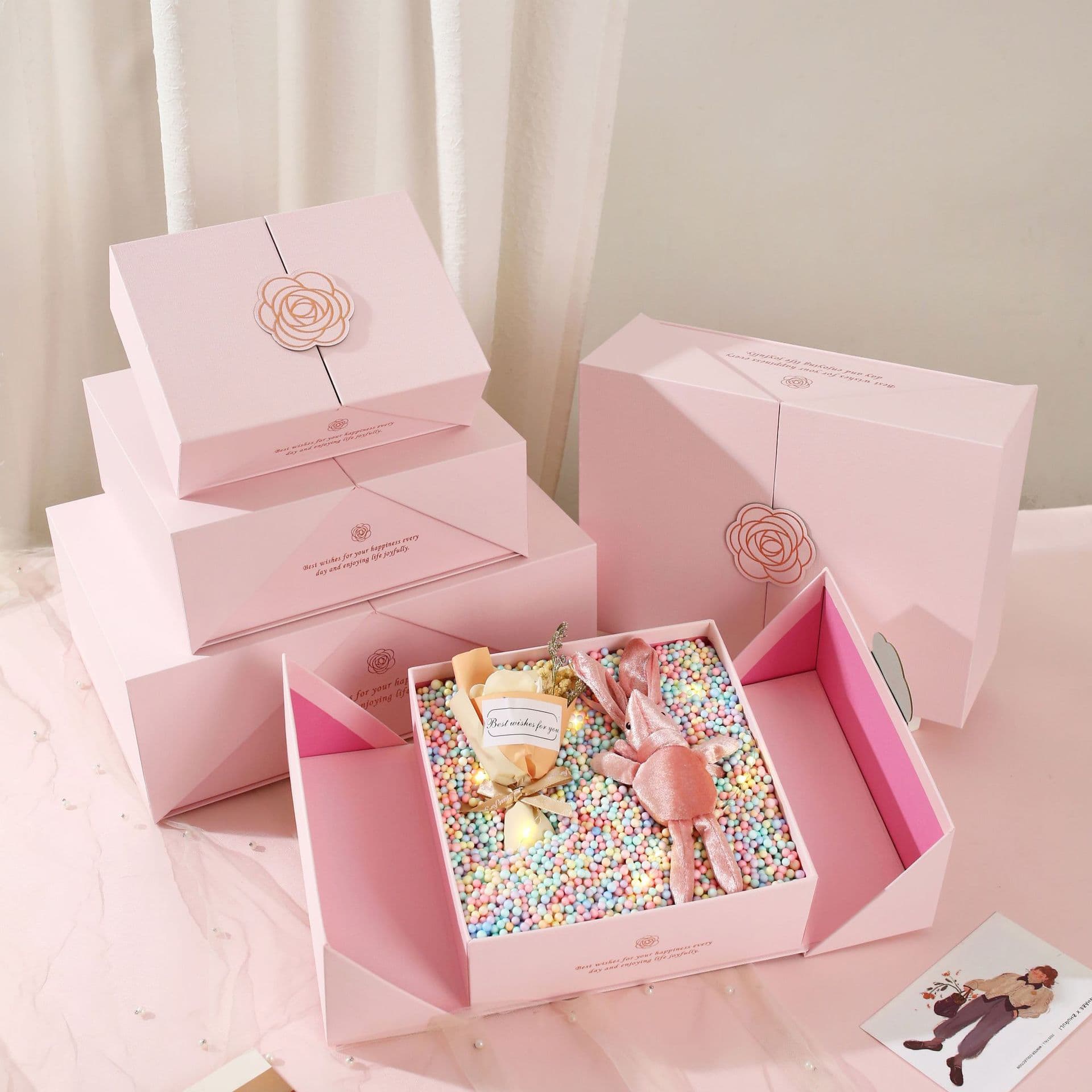 Gift box, birthday gift box, empty box, high-end gift box, new gift box, surprise gift box for girls