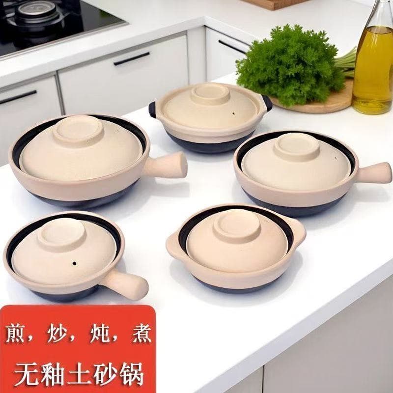Charcoal stove, old-fashioned earthenware pot hot pot, hot pot, integrated clay stove, beef offal casserole, earthenware pot, commercial use.
