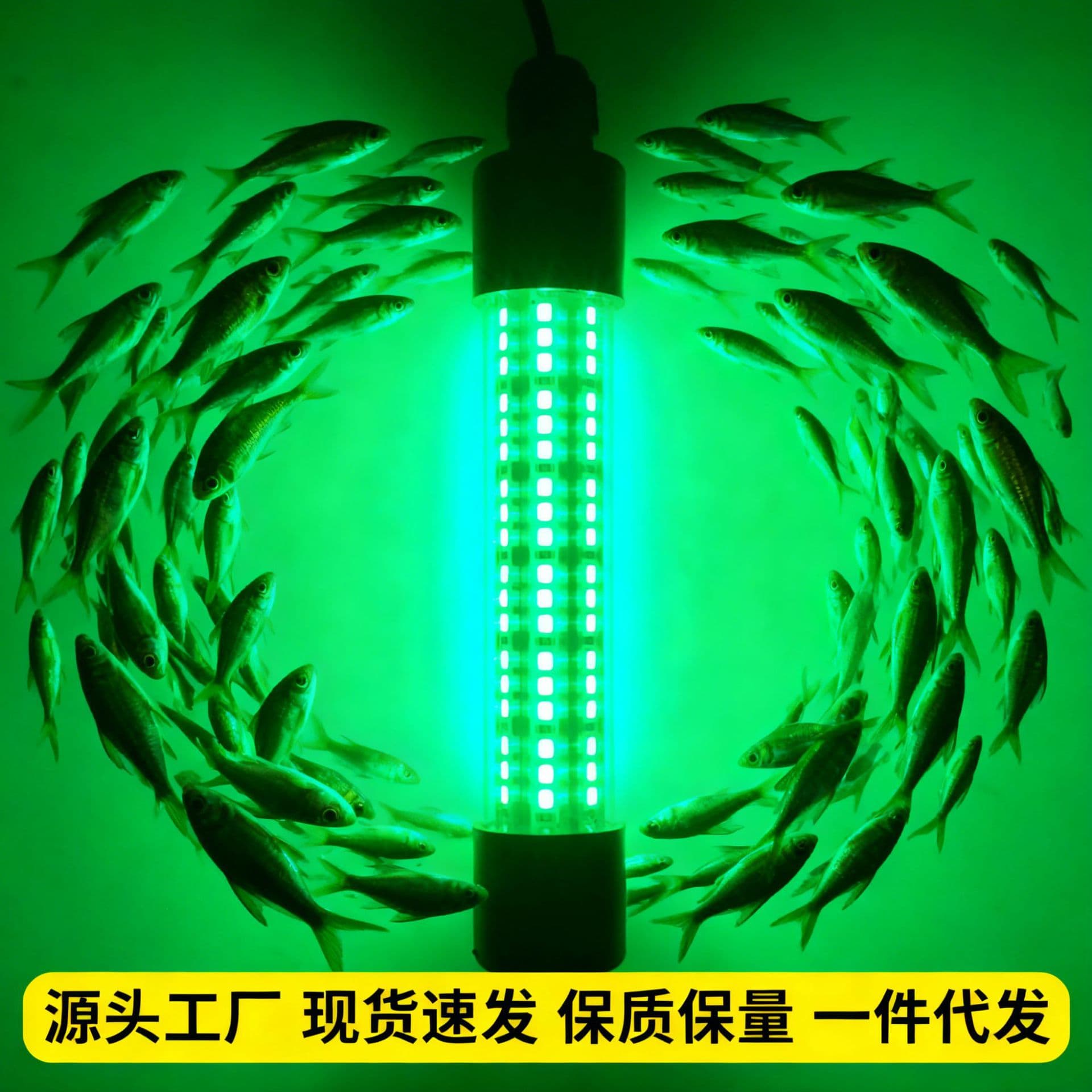Wholesale 12V High Brightness Special Outdoor IP68 Waterproof LED Fish Attracting Light Fish Lamp Underwater Light Quickly Gathers Fish