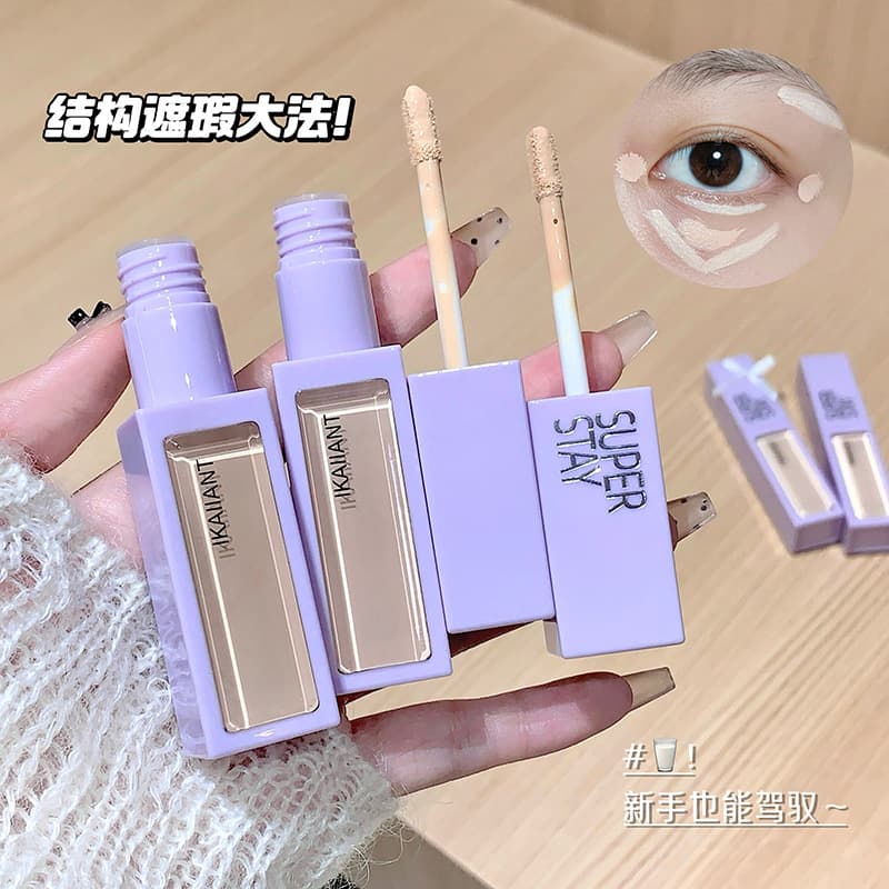 Pure Corrective Concealer Liquid Brightening Concealer Dark Circles Acne Scars Salmon Color Correction Flawless Base Makeup