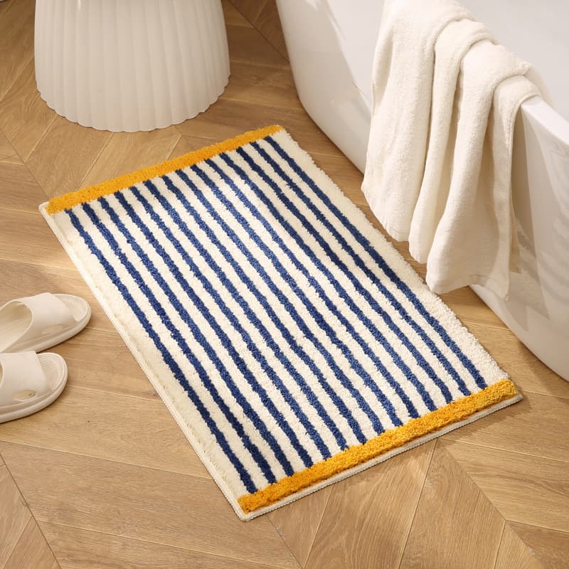 Korean style ins style floor mats, bathroom door mats, bathroom water-absorbent non-slip high-end carpets, bedroom bedside blankets
