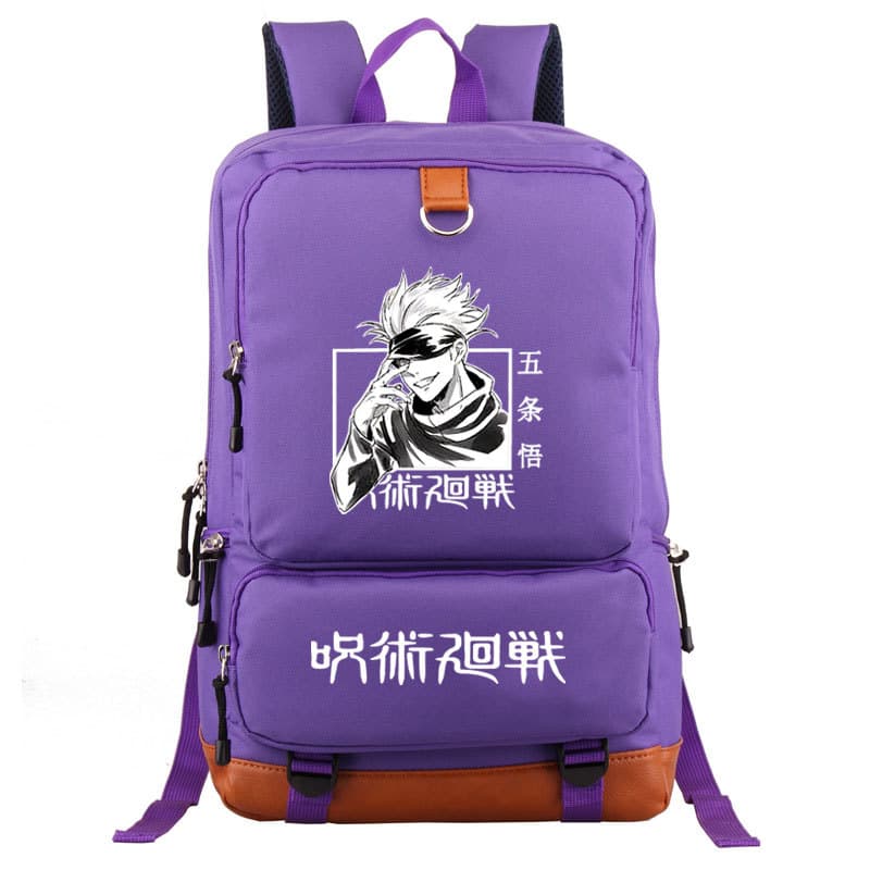 New Cross-Border Jujutsu Kaisen Anime Student Backpack Shoulder Bag Middle High School Backpack