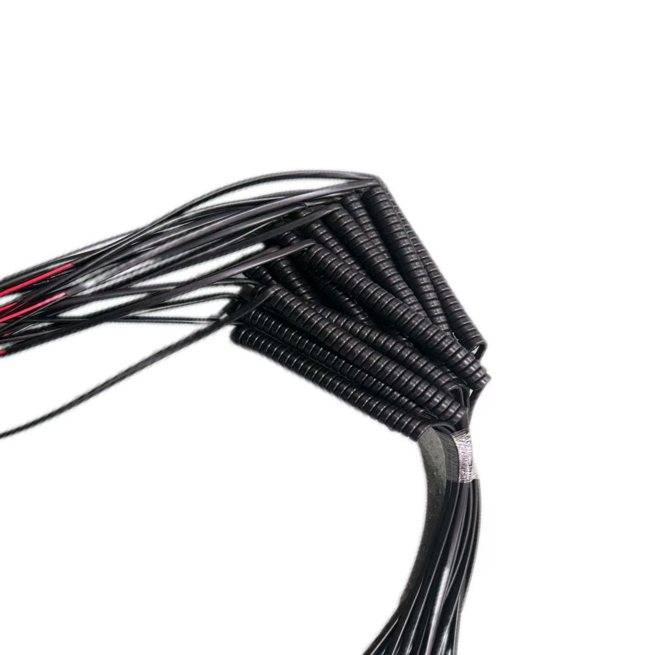 Ready Stock Direct Supply Wholesale TPU Spring Coil Cable, Customized Retractable Spiral Spring Wire
