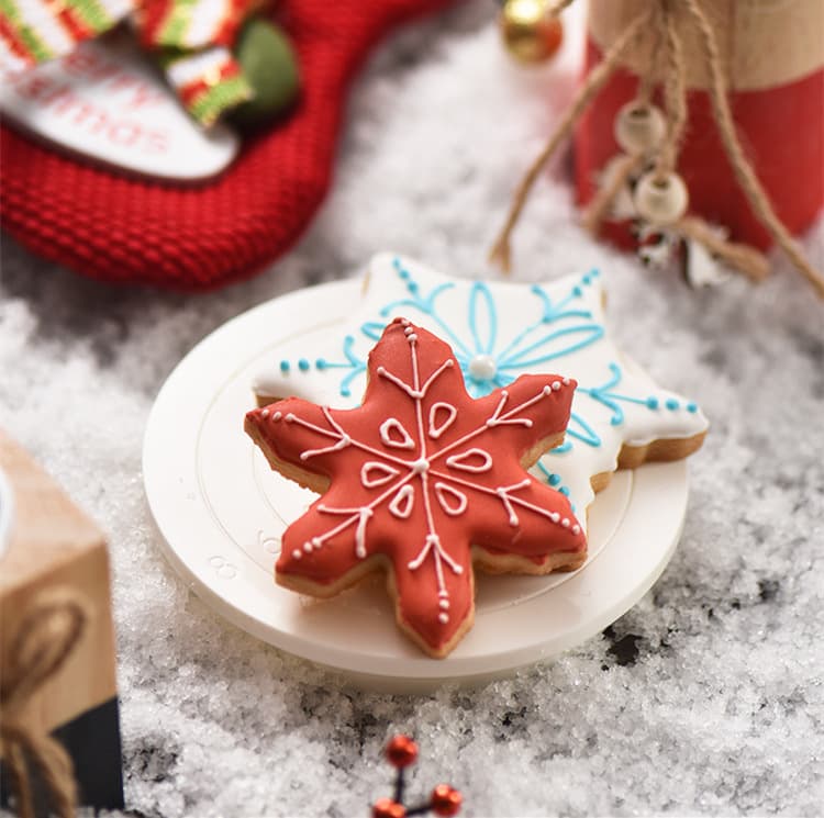 Mini Rotating Cake Decorating Turntable for Baking Cookies Sugar Articing Tool Dough Kneading Pastry Making Equipment