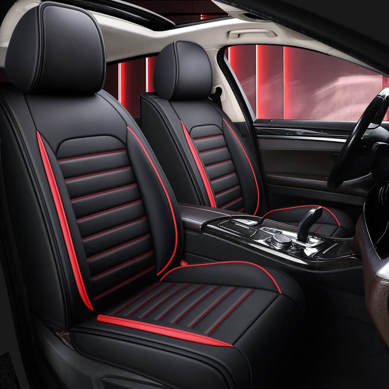 New All-Season Universal Car Seat Cover Full Wrap Leather Seat Cover Durable and Wear-Resistant No-Disassembly Seat Cover