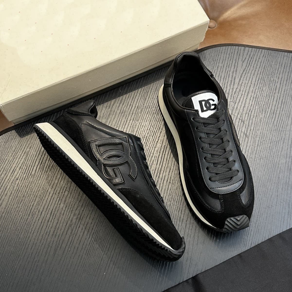 DolceGabbana DG Cushi Cross-Border Original High-End Casual Sports Shoes Men's Versatile Trendy Shoes
