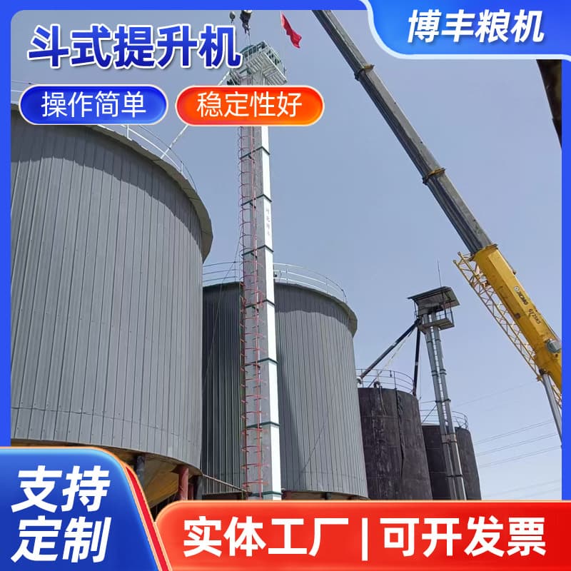 Custom Bucket Elevator Vertical Feeder Grain Elevator Corn Wheat Lifting Feeder