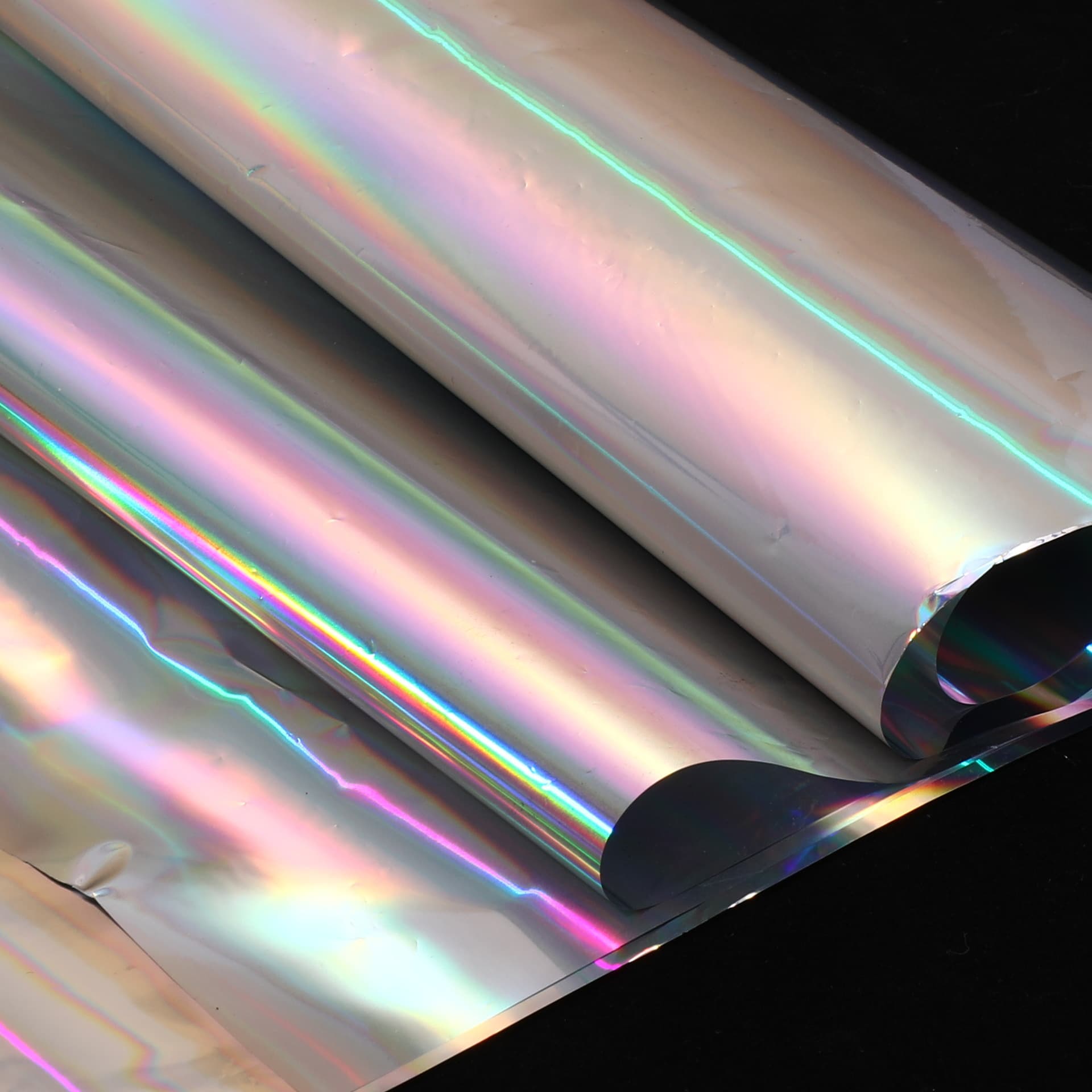 Plain Laser Wrapping Paper Handmade DIY Creative Art Photography Decorative Color Gradient Waterproof Laser Paper