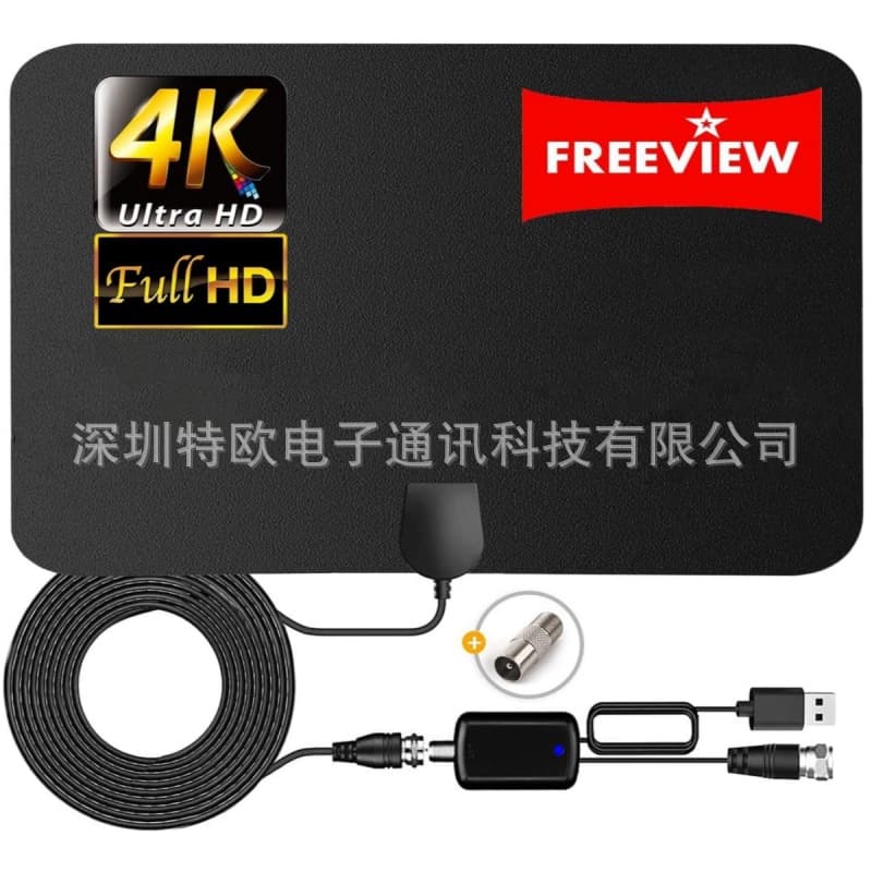 Factory Direct Digital TV Antenna Signal Amplifier TV Antenna Cross-border HDTV 4K TV Antenna