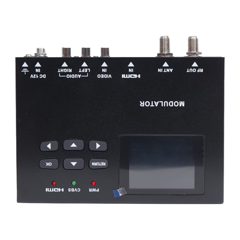 Single-Channel HD Modulator with HDMI Input and RF Output for DTMB/DVBC/DVBT/ATSC Hotel TV Systems