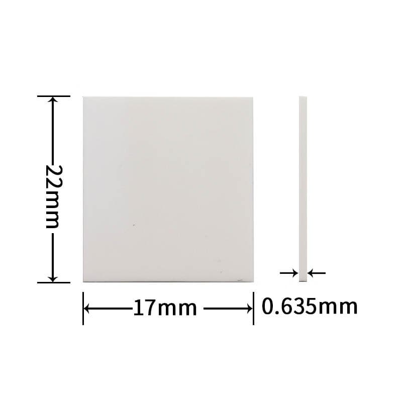 TO-247/220/264 High thermal conductivity, high temperature resistant, insulating alumina ceramic sheet, ceramic heat sink for charging piles