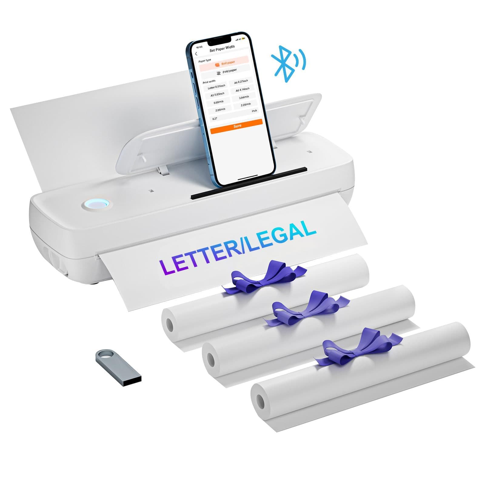 Letter Printer Direct Thermal Office Thermal Printer Tattoo Printer