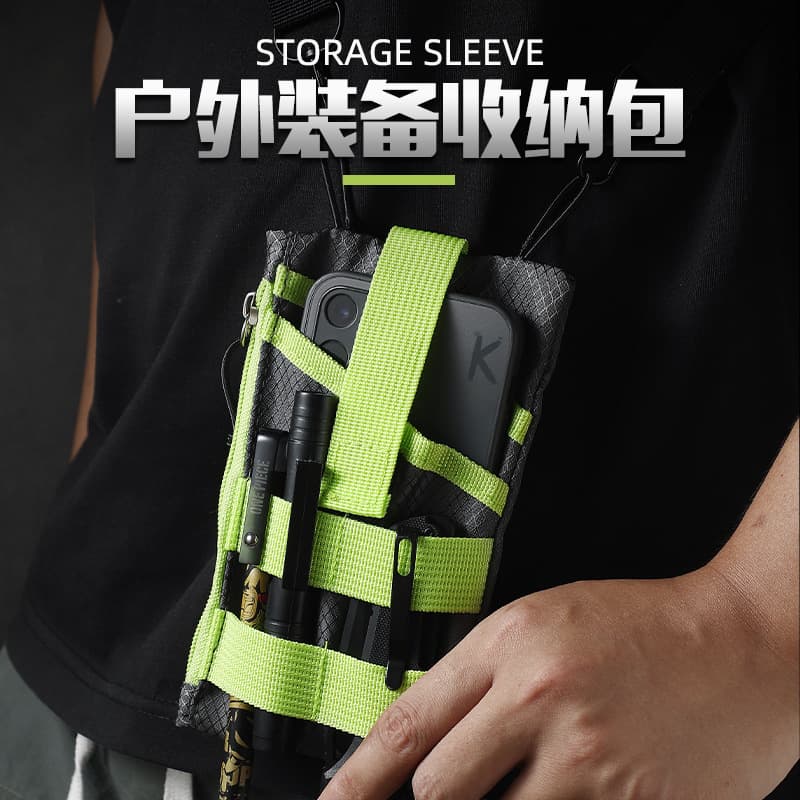 Outdoor EDC Storage Bag, New Portable Pocket Wallet, Tactical Mini Bag, Mini Commuter Utility EDC Tool Pouch