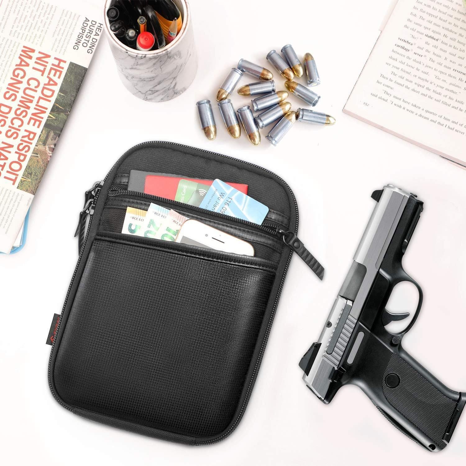 Outdoor tactical shoulder bag, multi-functional storage bag, cross-body pistol bag, tactical shoulder bag, hidden portable holster