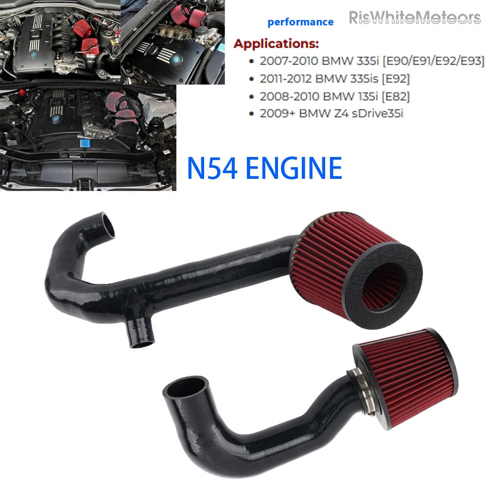 N54 Intake Pipe Compatible with 07-13 BMW 135i/335i Z4 35i N54 E82 E90 E92 E93