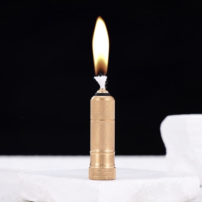 IMCO Aiku 6700 Pure Copper Inner Tank Gold Vintage Mechanism Kerosene Lighter Accessories Genuine
