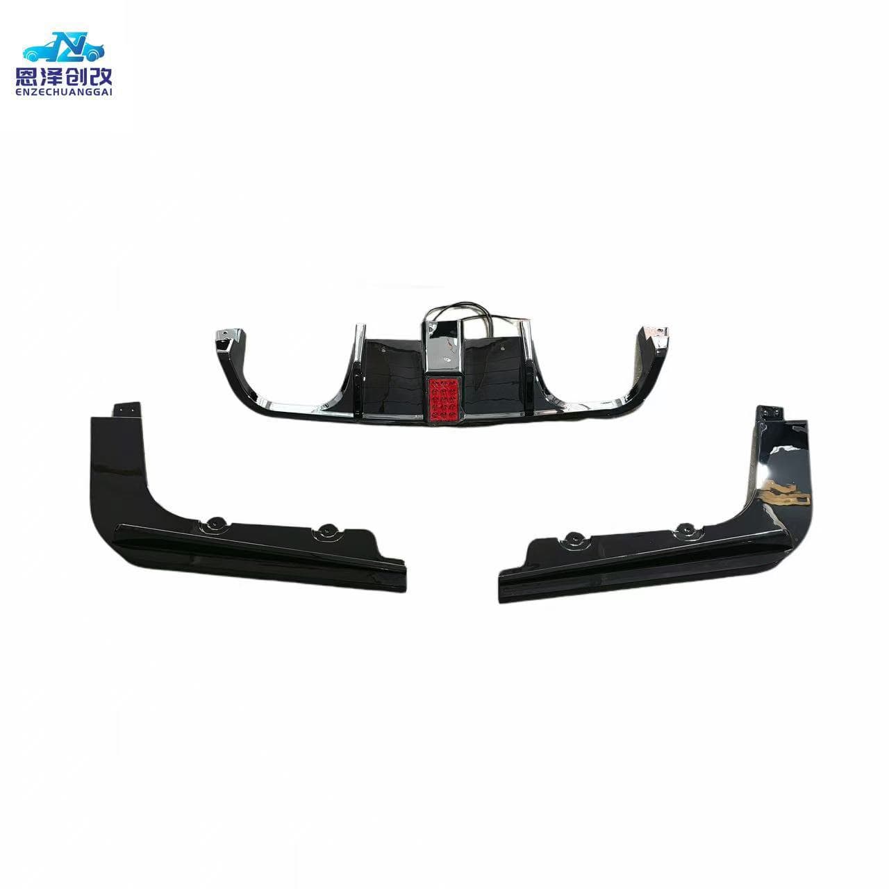 Factory Wholesale For BMW E92 E93 M3 V Style Three-Section Light Rear Lip Diffuser Modification Body Kit