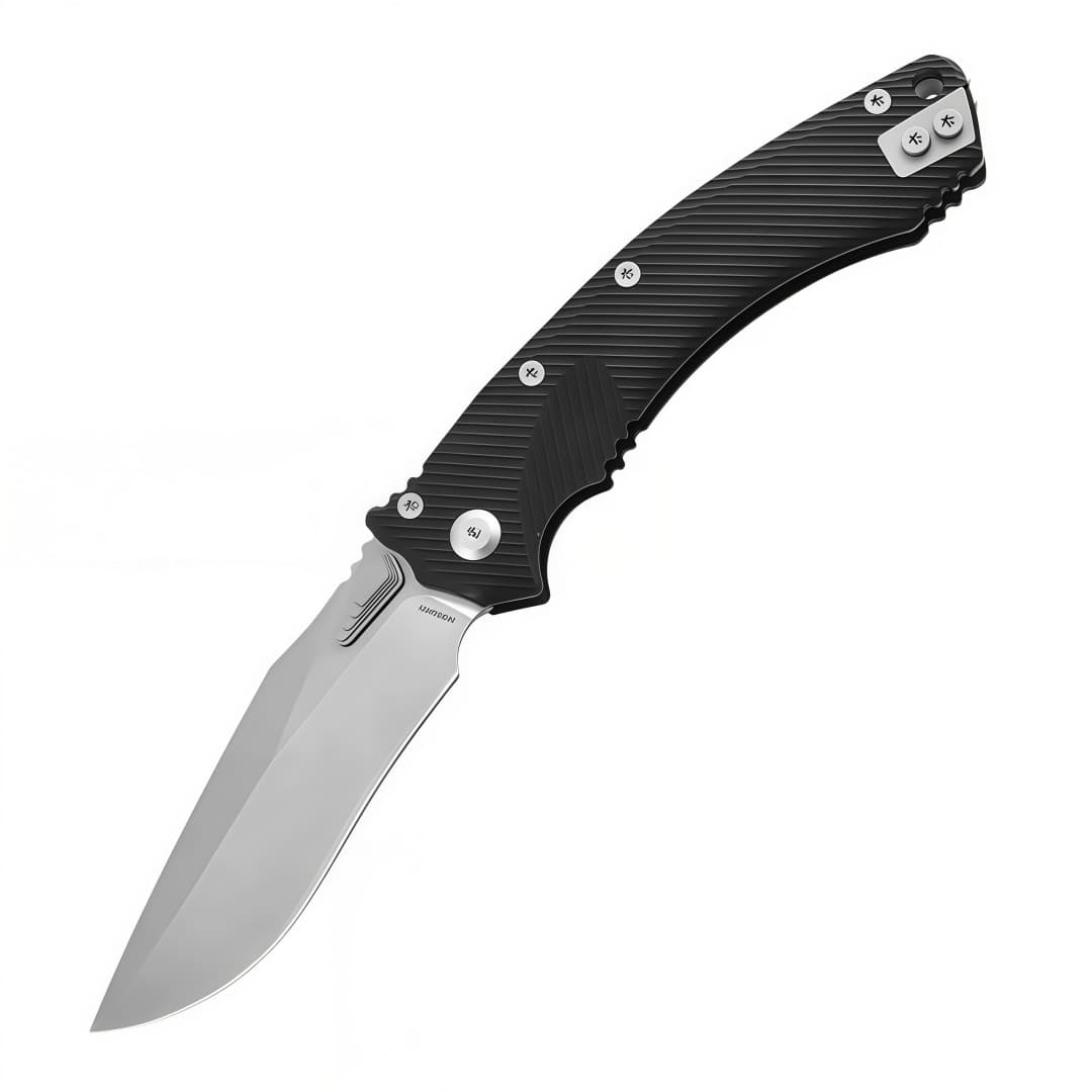 Microtech Amphibian Folding Knife D2 Steel High Hardness Folding Knife Outdoor Tool Carbon Fiber Handle Camping Survival Small Knife