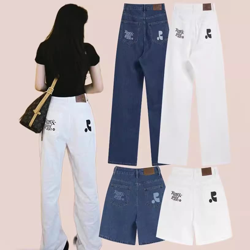 Korean Trendy Loose Straight-Leg Wide-Leg Slim Casual Shorts