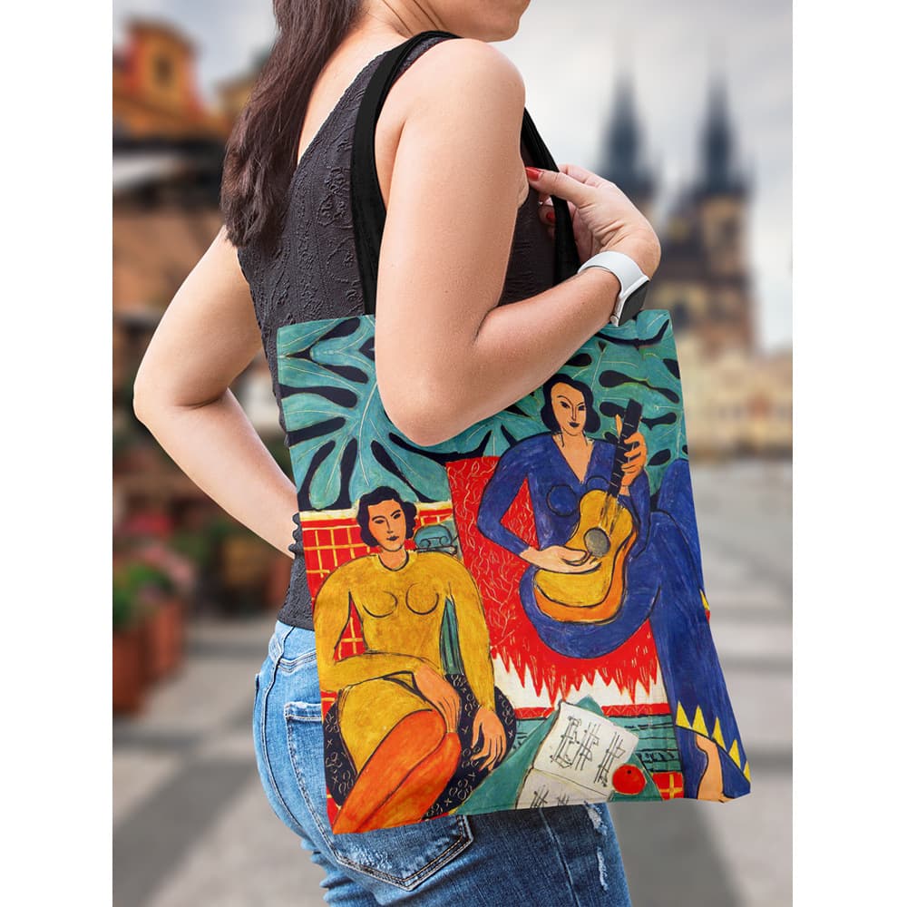 Matisse Classic Fashion Zipper Canvas Bag Tote Bag Shoulder Bag School Bag Canvas Bag Commuter Bag Custom Logo Printing