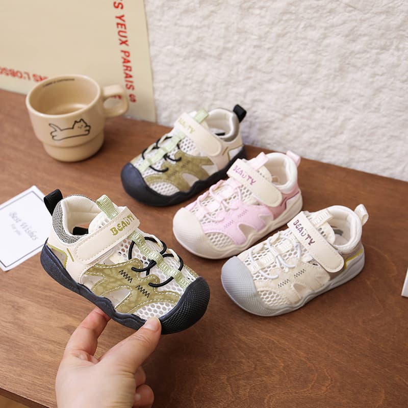 2026 Children's Sandals, Breathable Boys' Shoes, Soft Sole Toddler Girls' Spring Summer Mesh Shoes, Drop Shipping